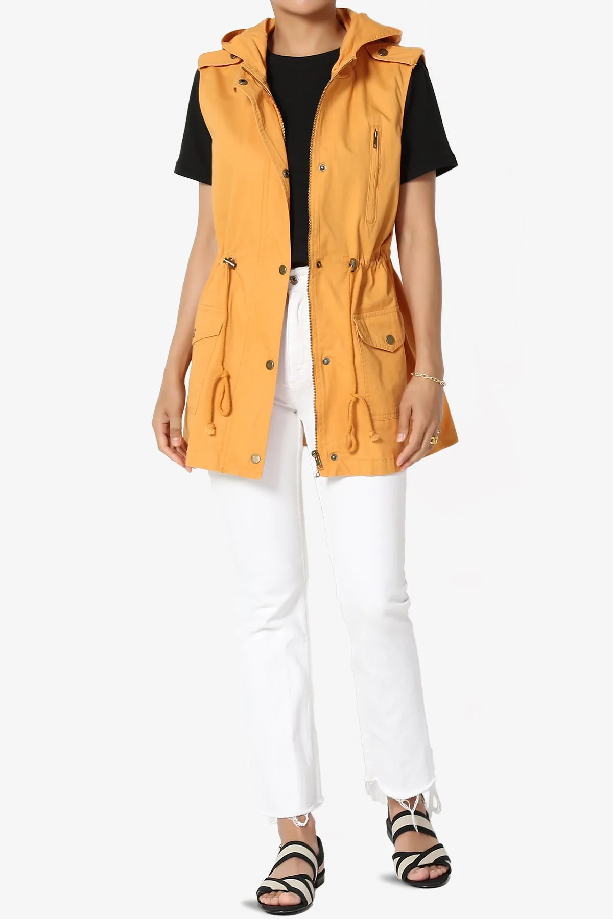 Paislee Loose Fit Utility Vest