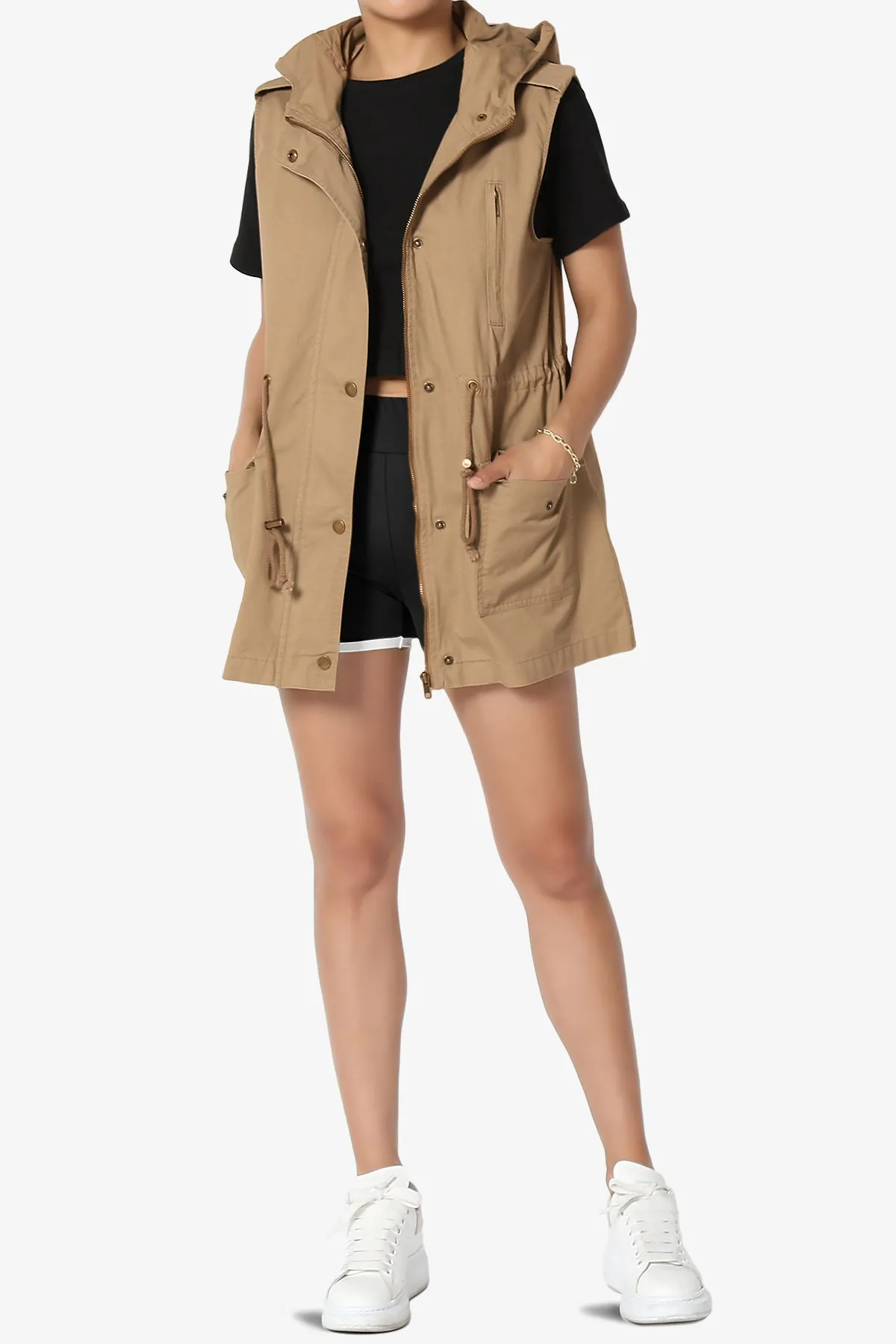 Paislee Loose Fit Utility Vest