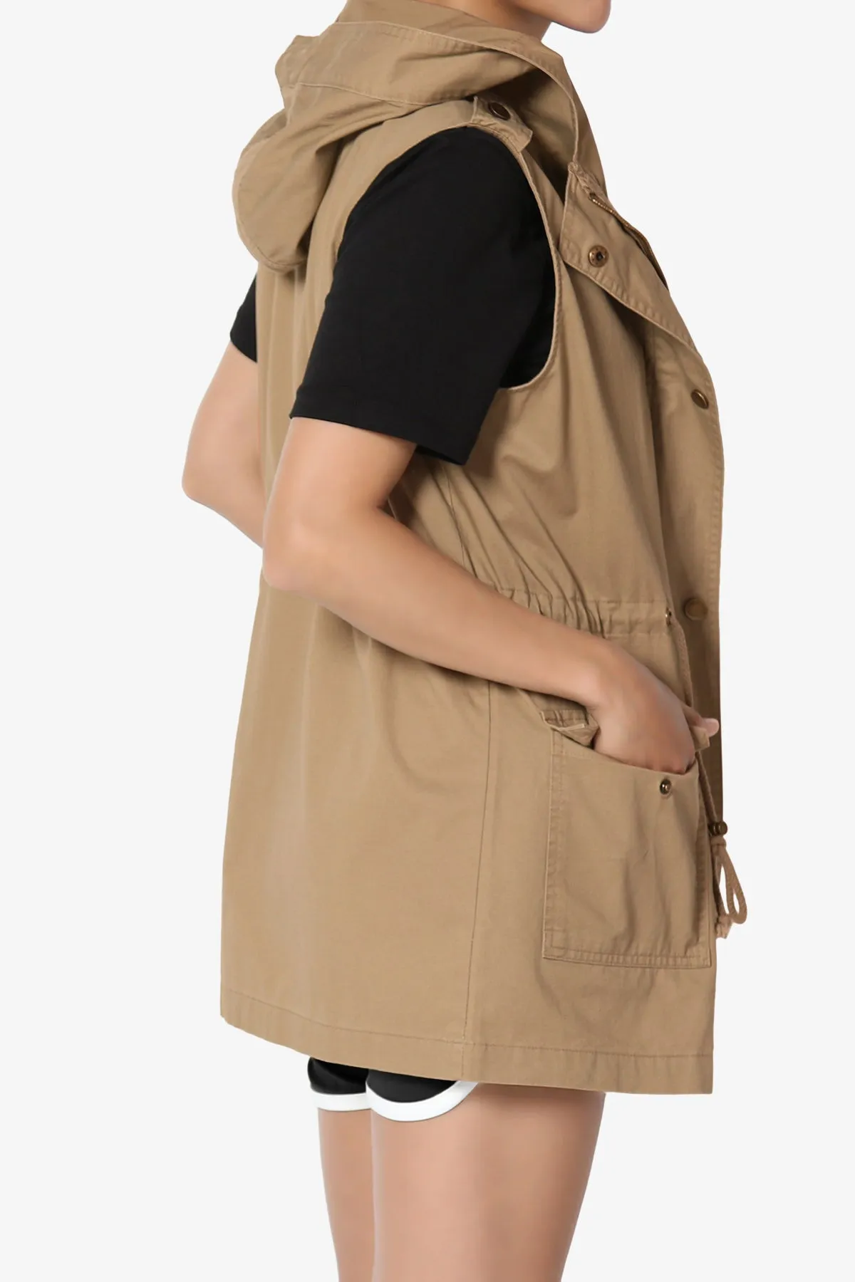 Paislee Loose Fit Utility Vest
