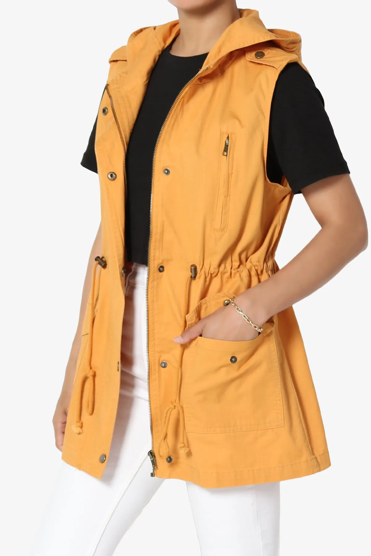 Paislee Loose Fit Utility Vest