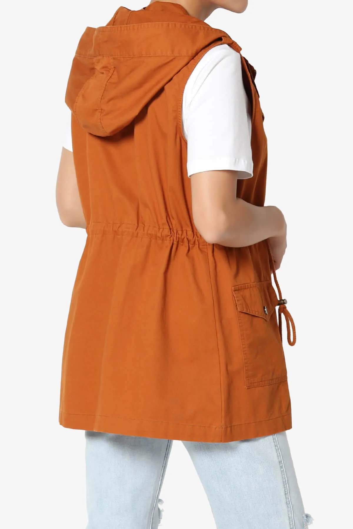 Paislee Loose Fit Utility Vest