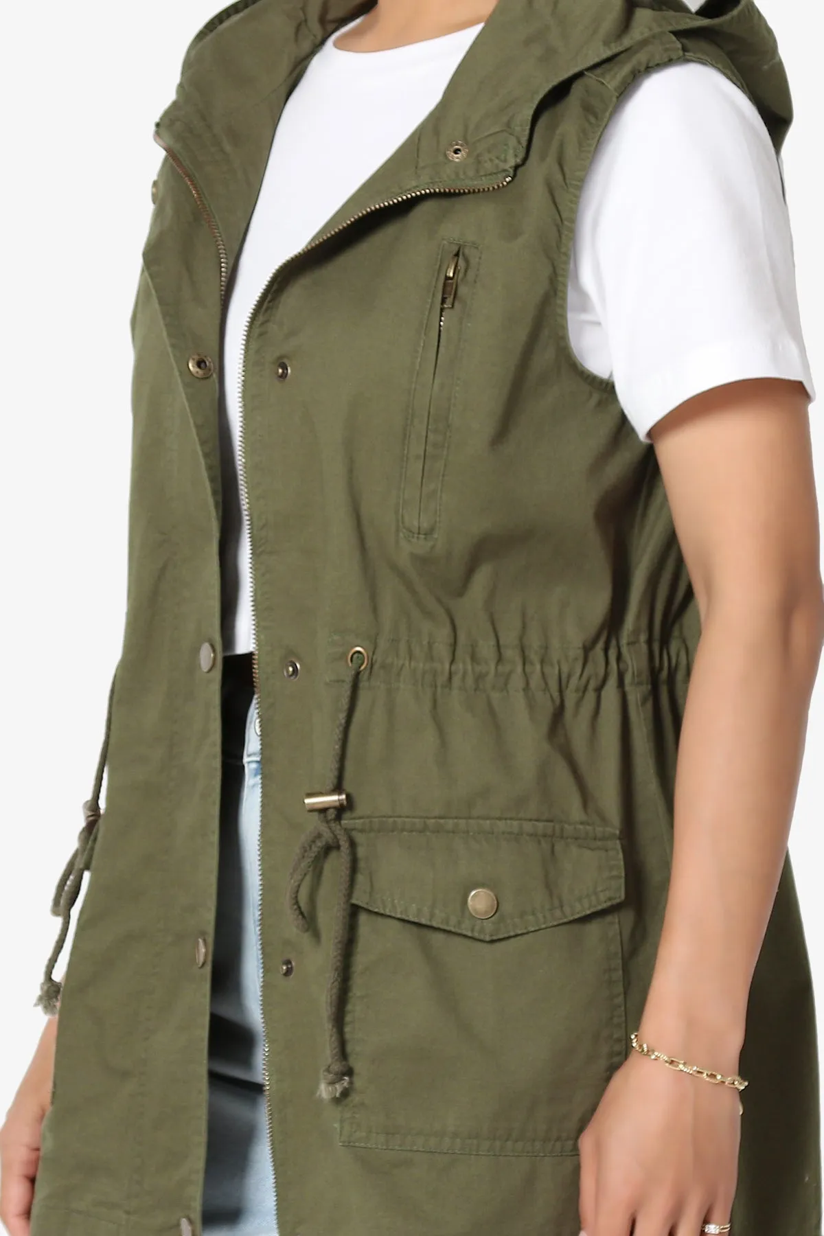 Paislee Loose Fit Utility Vest