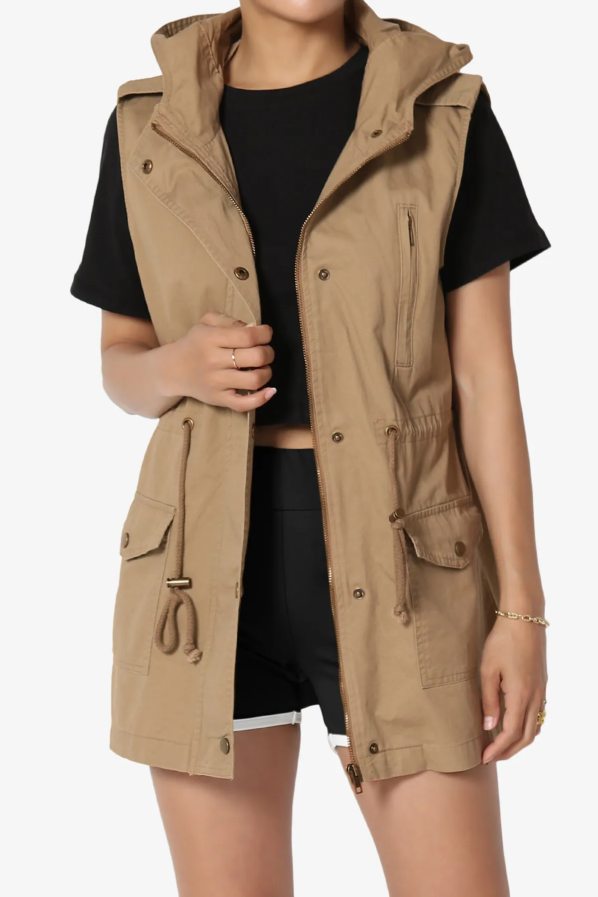 Paislee Loose Fit Utility Vest