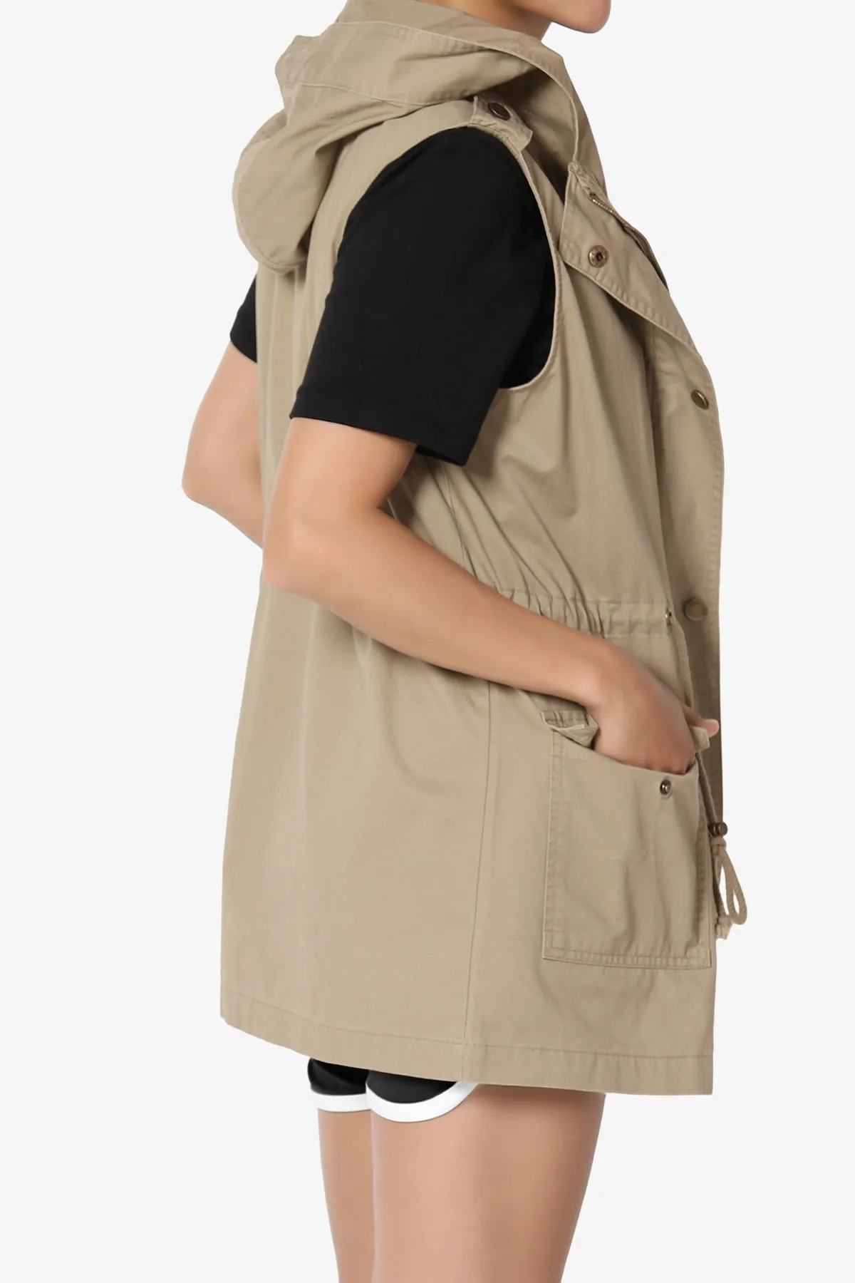 Paislee Loose Fit Utility Vest