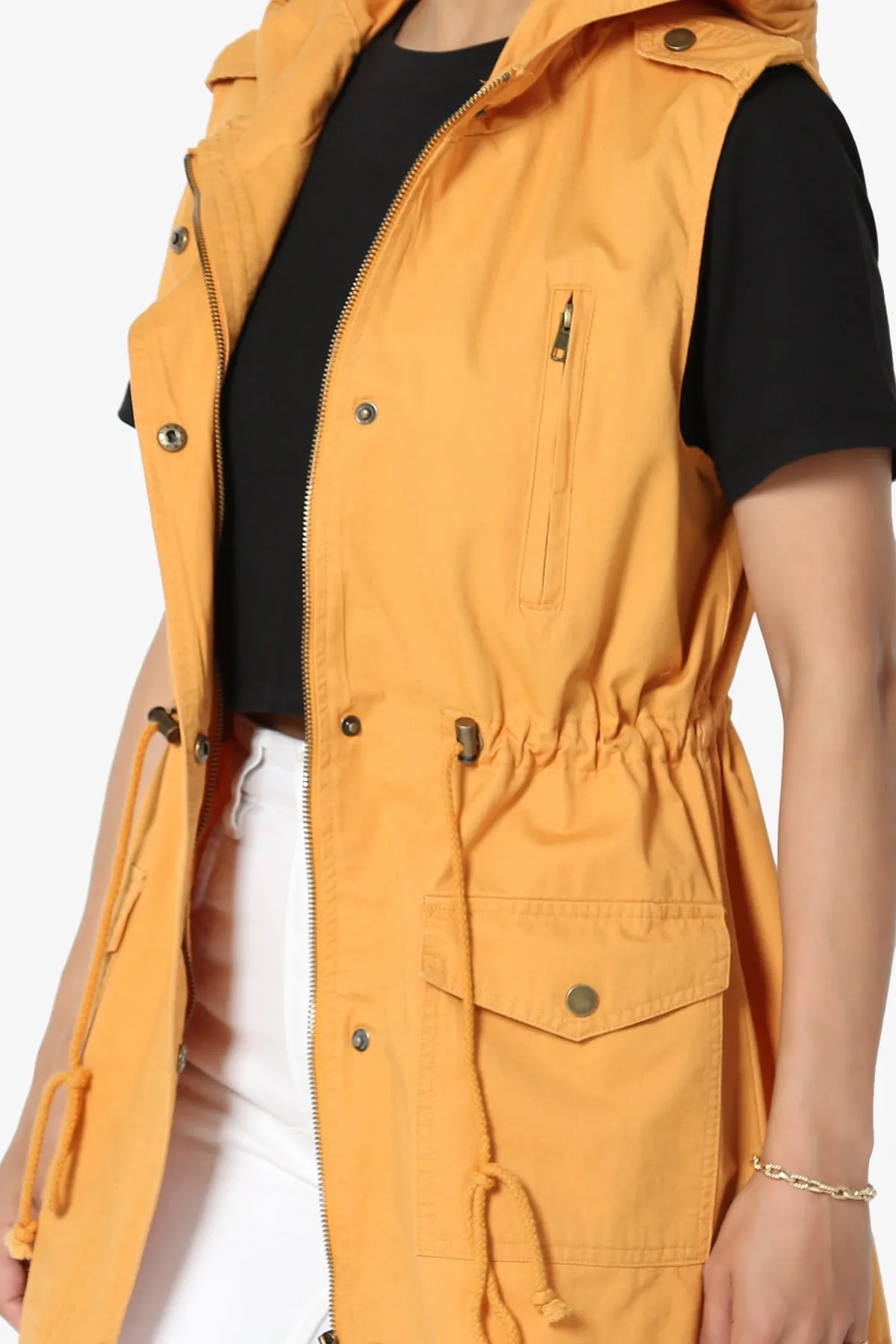 Paislee Loose Fit Utility Vest