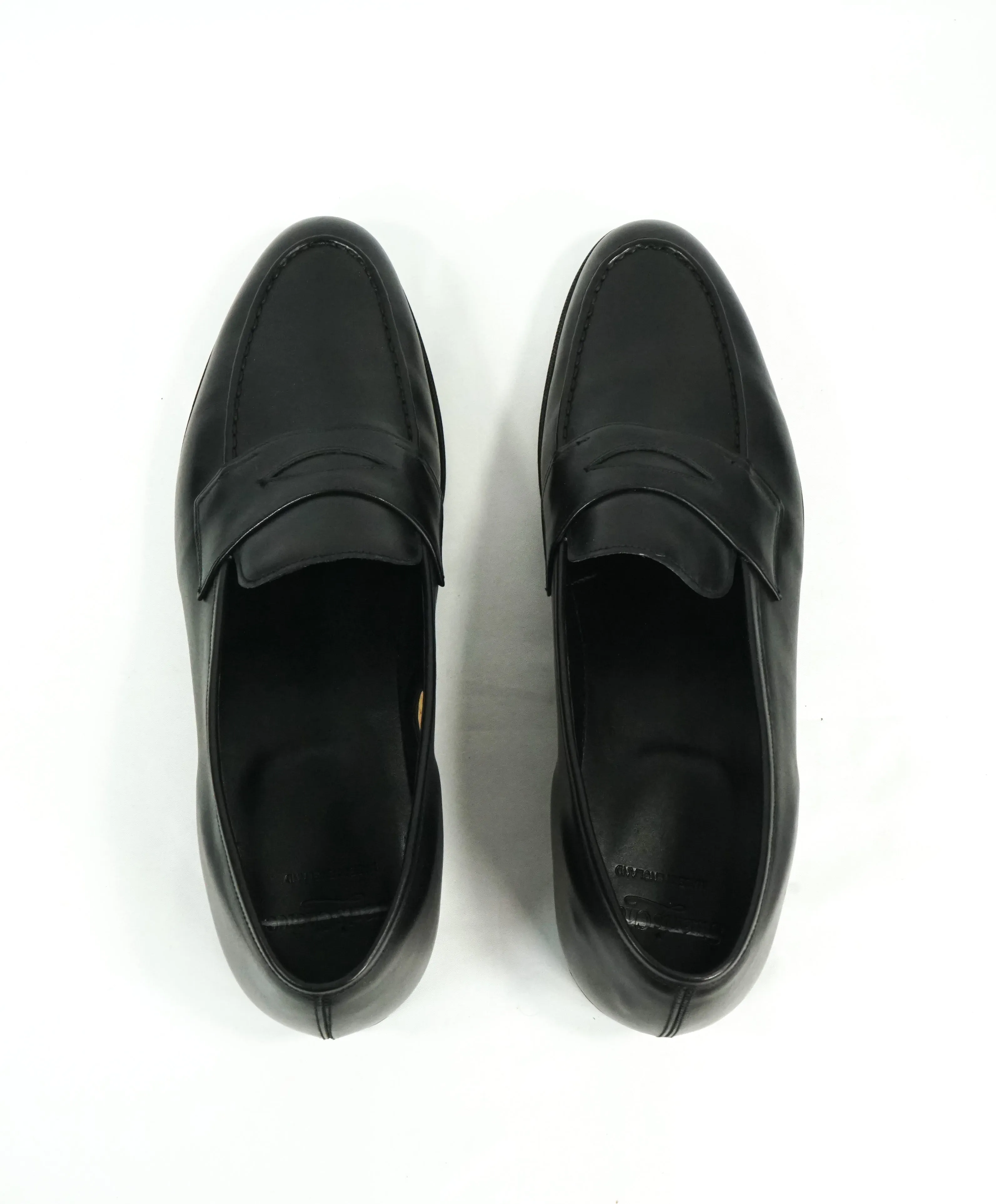 PAUL STUART by EDWARD GREEN - "Piccadilly" Leather Loafers UK Made - 12
