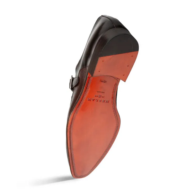 Pego Monk Strap Brown By Mezlan Made In Spain Brand