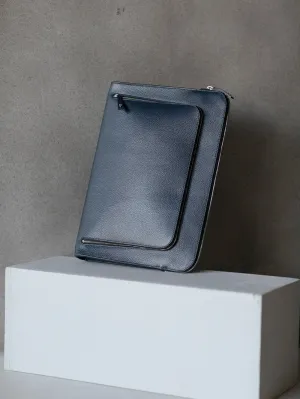 Perona   I   Bag - Small Leather Goods Bag Zinan In Oxford Blue