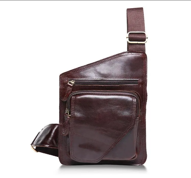 Personalized Handmade Leather Small Shoulder Bag