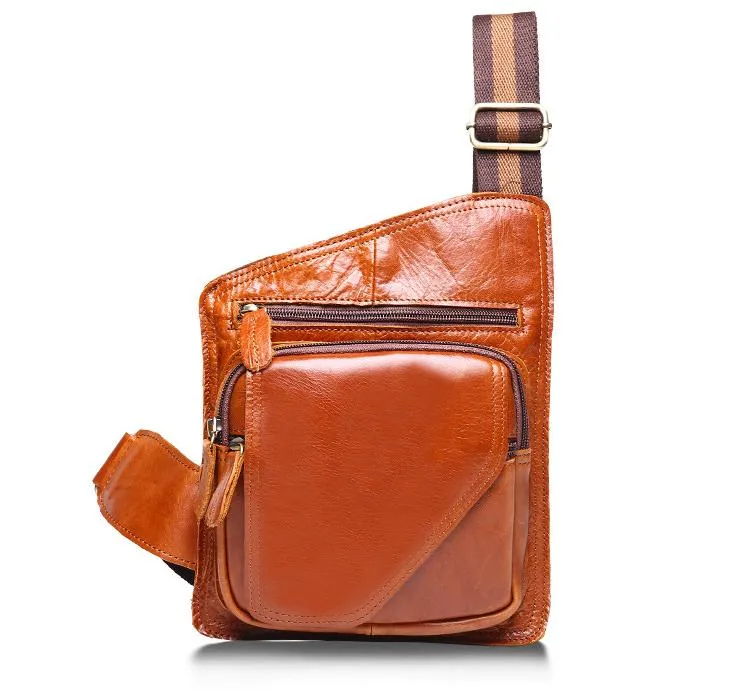 Personalized Handmade Leather Small Shoulder Bag