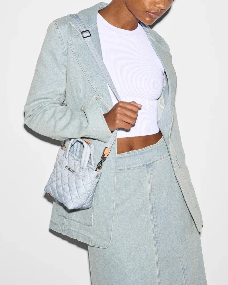 Petite Metro Tote Deluxe | Chambray