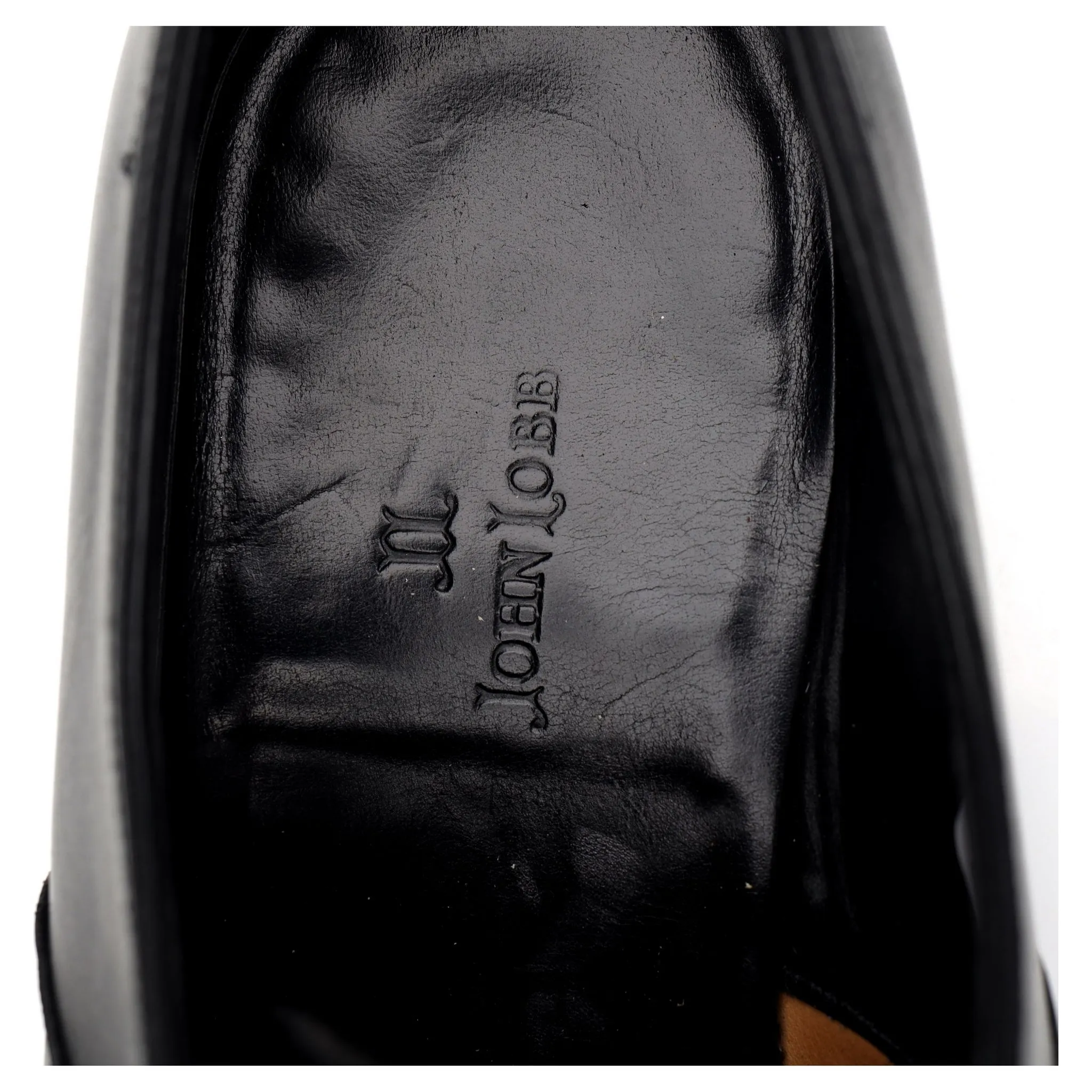 'Philip II' Black Leather Oxford UK 7.5 EE