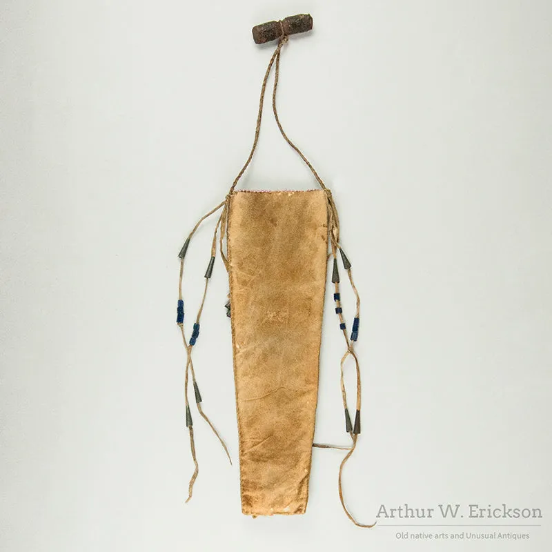 Plains Cree Beaded Knife Sheath