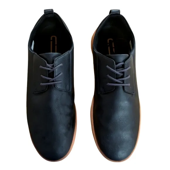 Ponto The Pacific Black Leather Oxford Mens Size 13