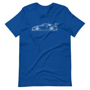 Porsche 911 991.1 FIA GT3 outline T-shirt