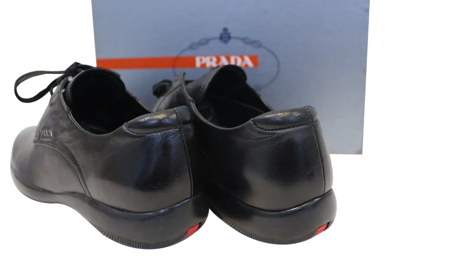 PRADA Women's Lace-Up Shoes Sneakers Size 40.1/2 - Last Call