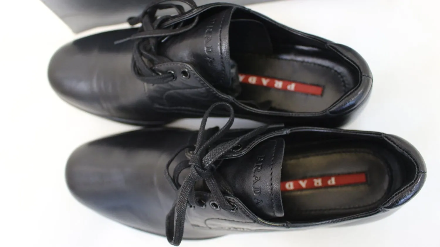 PRADA Women's Lace-Up Shoes Sneakers Size 40.1/2 - Last Call