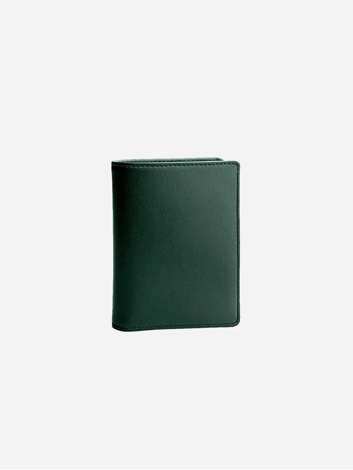 Premium RFID Apple Leather Vegan Note Wallet | Forest Green