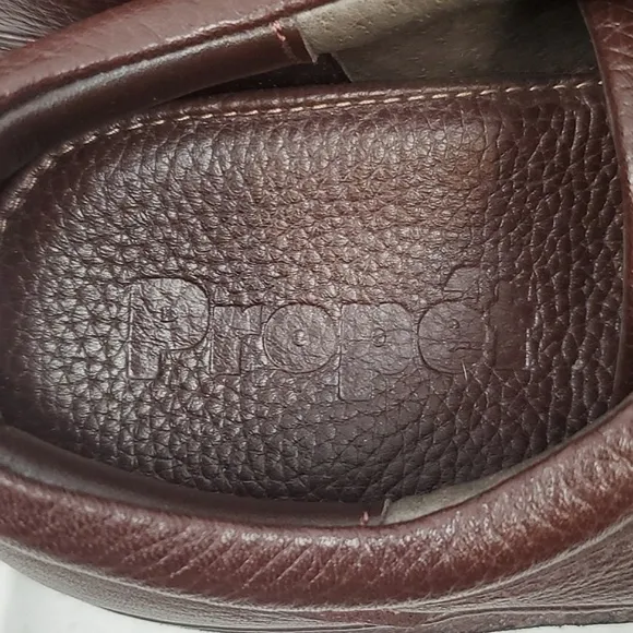 Propet Villager Oxford Walking Shoe in Brown Pebbled Leather