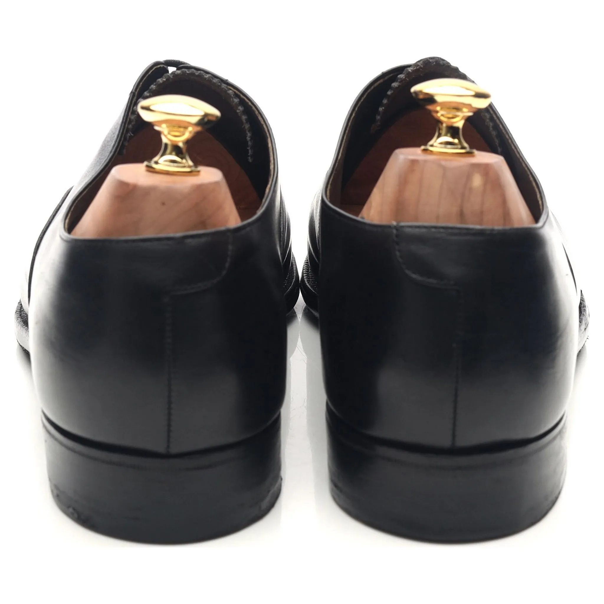 'Putney' Black Leather Oxford UK 10 F