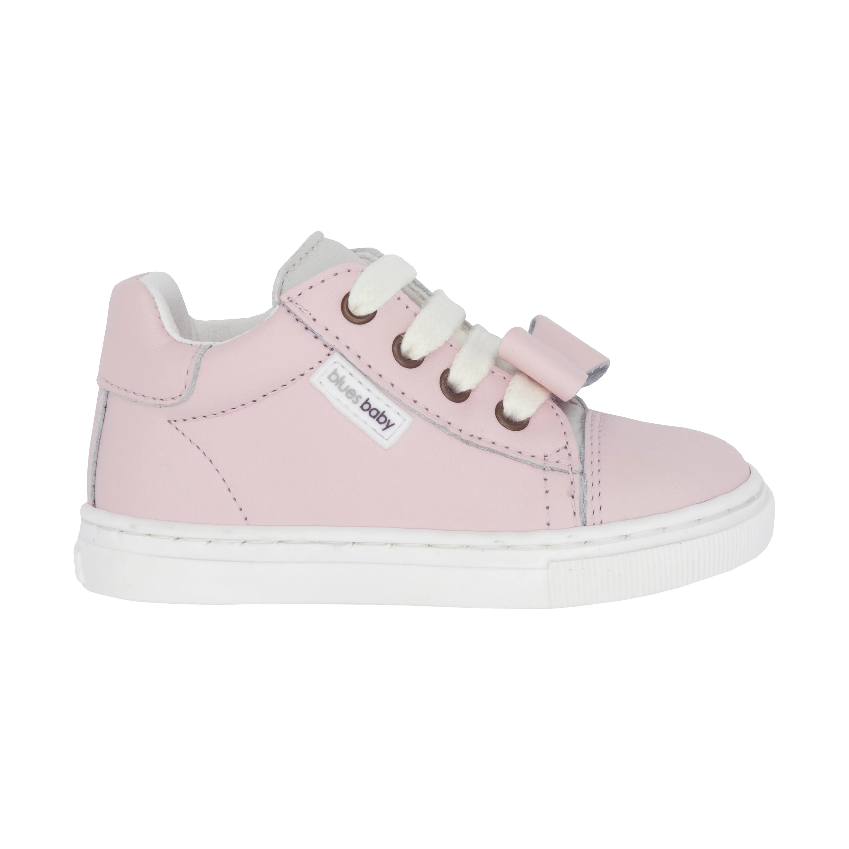 "Eve" Girls' Lace Up Trainer With Bow