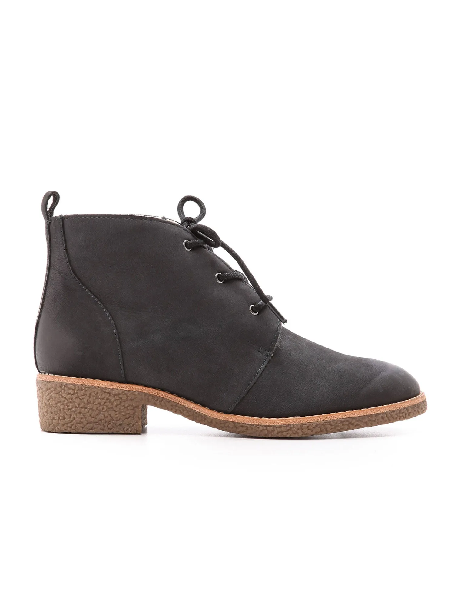 Rebecca Minkoff Women's Persys Shearling Lace-Up Booties