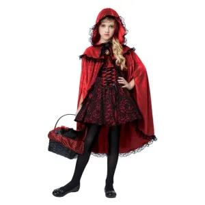 Red Riding Hood Deluxe Girls Costume