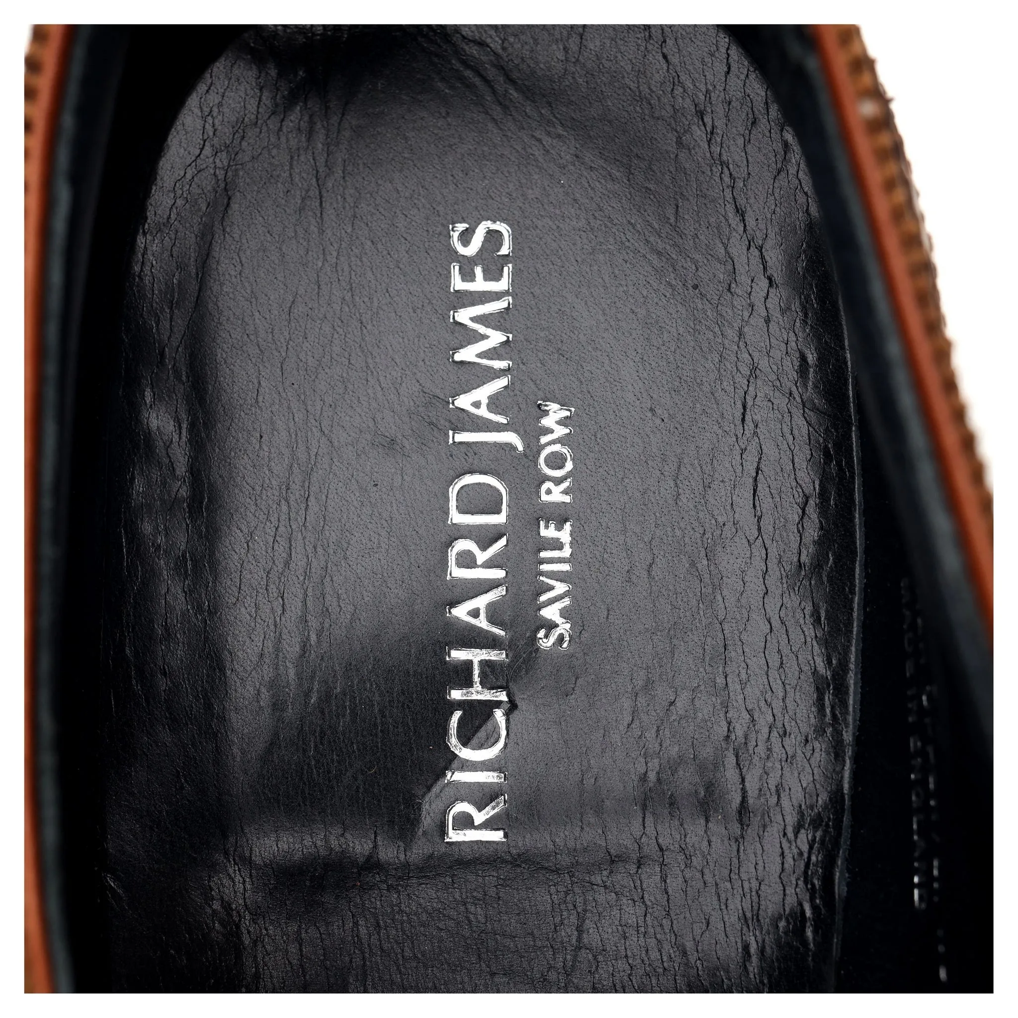 Richard James Tan Brown Leather Oxford UK 11 E