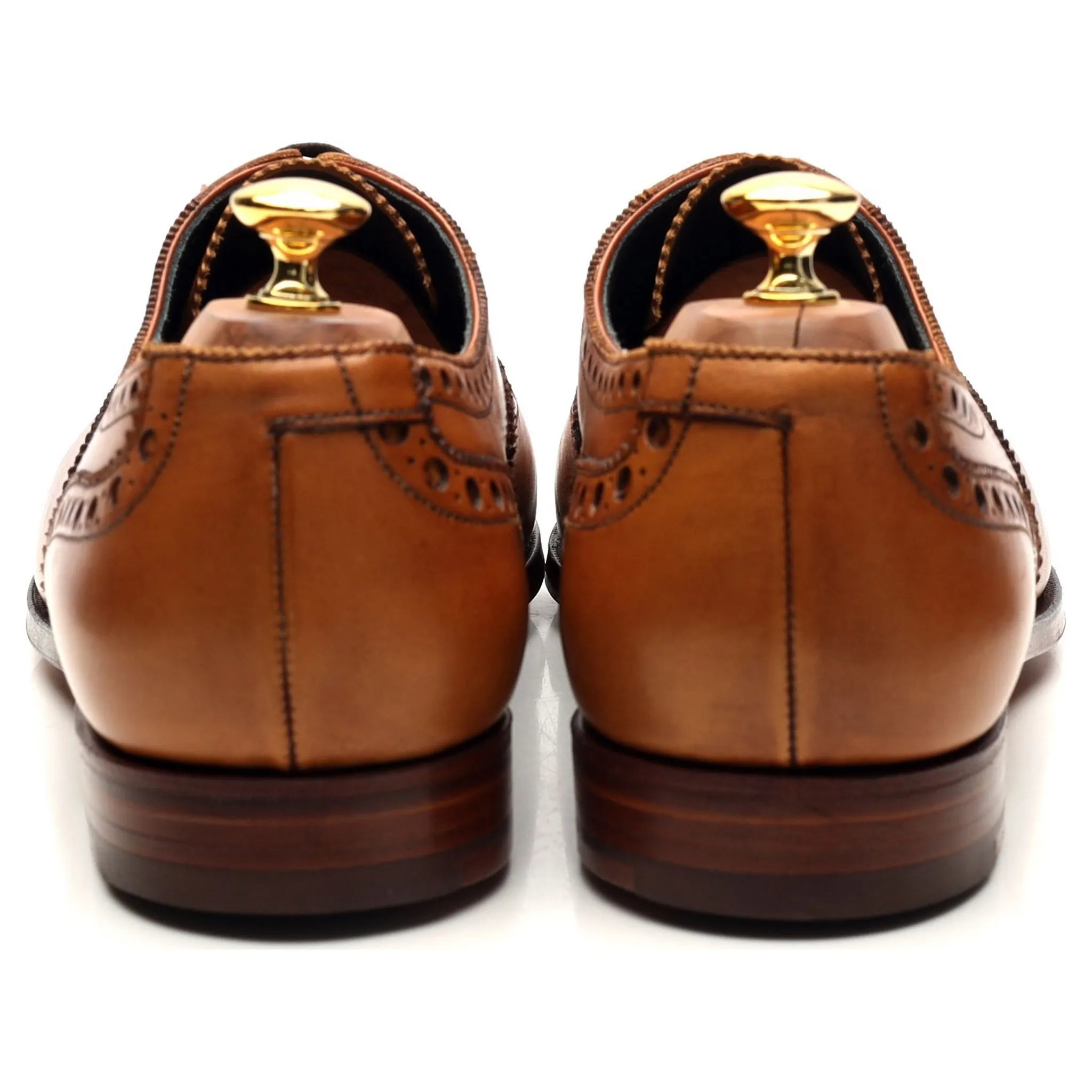 Richard James Tan Brown Leather Oxford UK 11 E