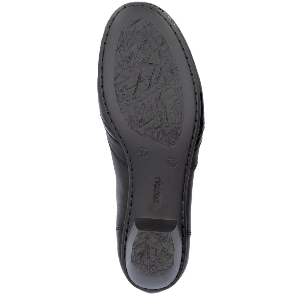 Rieker 41757-00 (Marty) Black Shoes