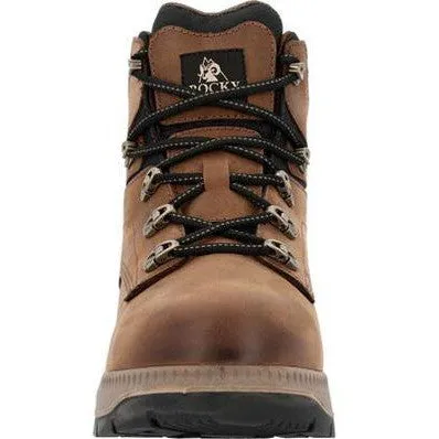 Rocky Men's Worksmart 6" Comp Toe WP Metguard Work Boot -Horse- RKK0481