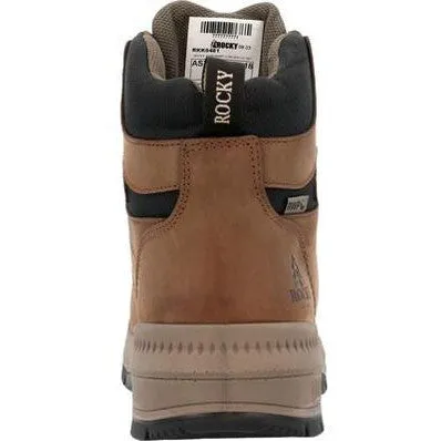 Rocky Men's Worksmart 6" Comp Toe WP Metguard Work Boot -Horse- RKK0481