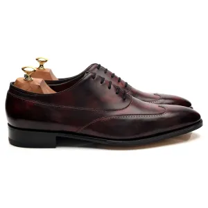 Saint Crepin 2020 'Strand' Burgundy Museum Leather Oxford UK 10 E