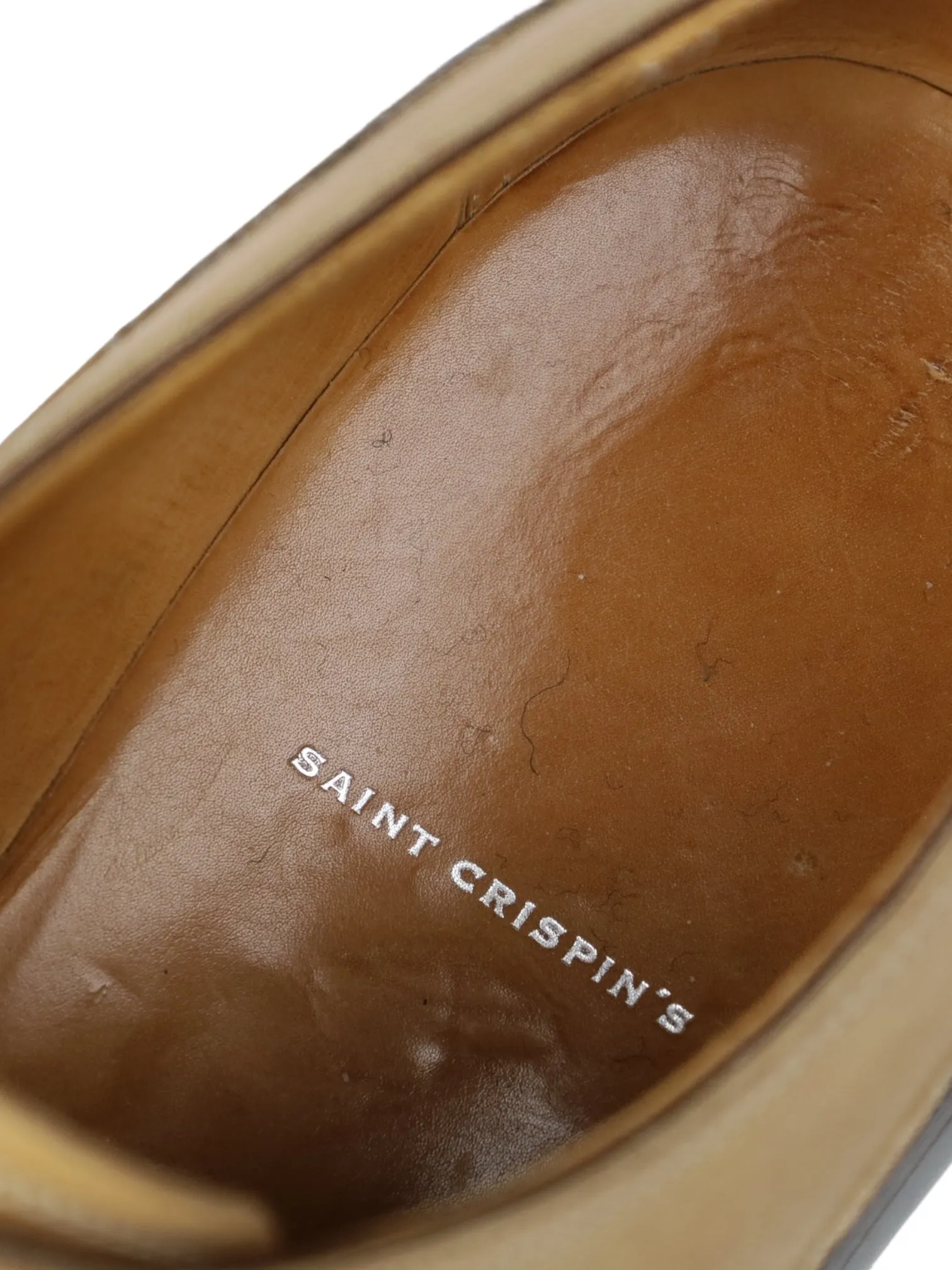 Saint Crispins Brown Wing-Tip Oxford Shoes