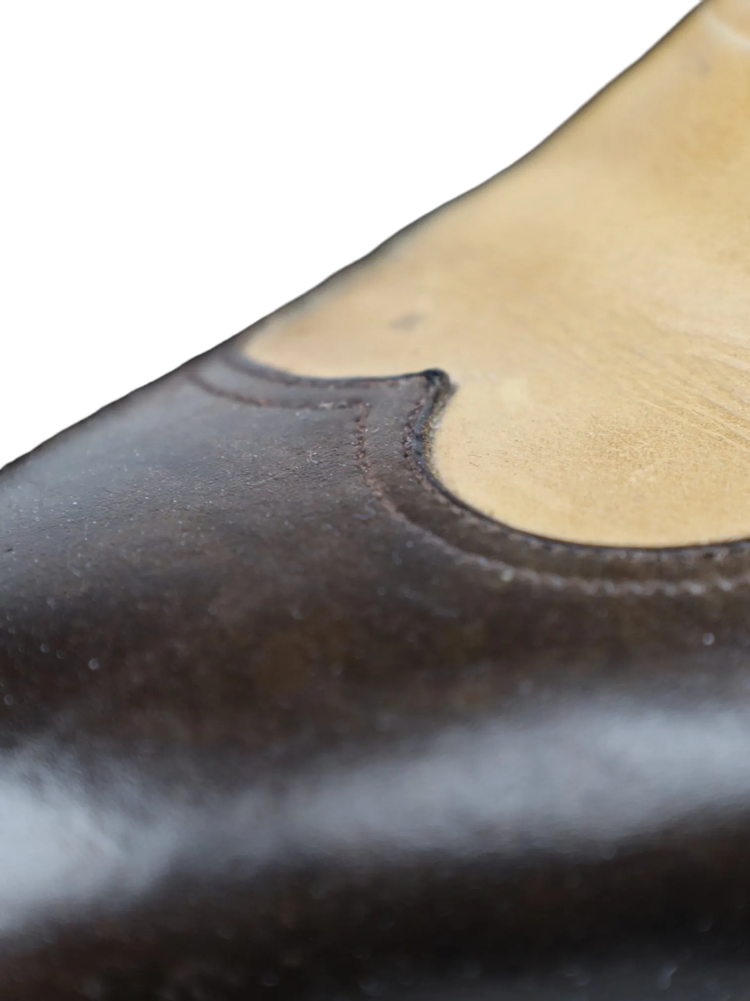 Saint Crispins Brown Wing-Tip Oxford Shoes