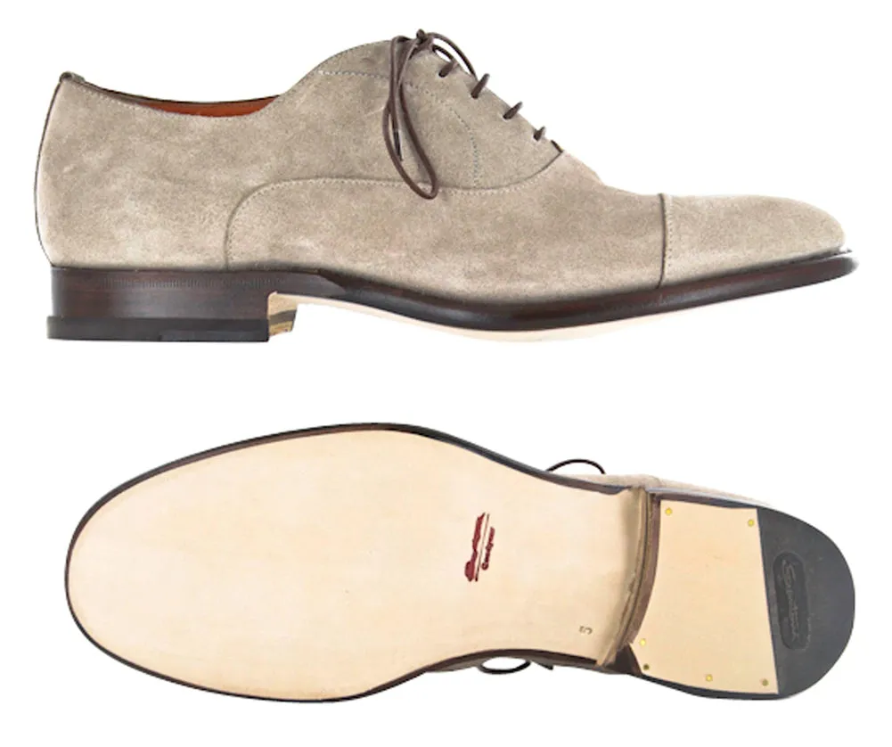 Santoni Beige Shoes – Size: 8 US / 7 UK