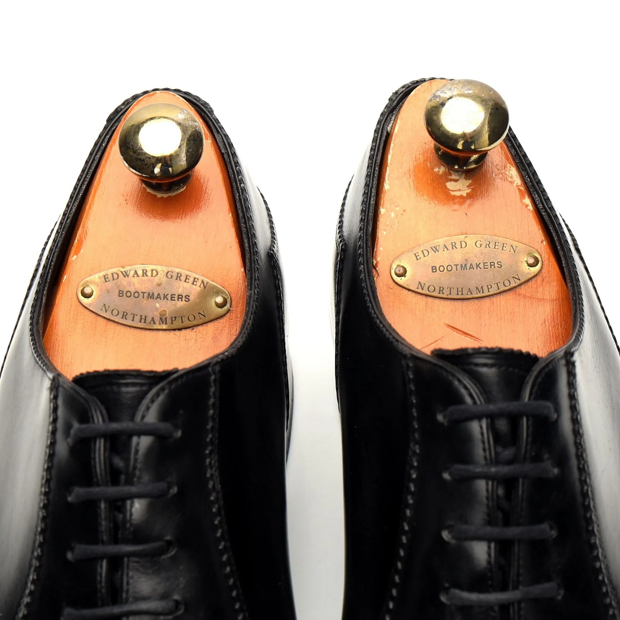 'Saxmundham' Black Leather Oxford UK 10 D