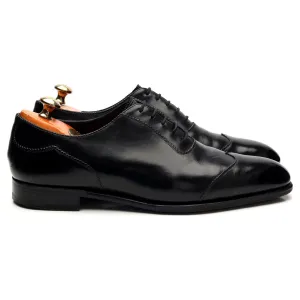'Saxmundham' Black Leather Oxford UK 10 D