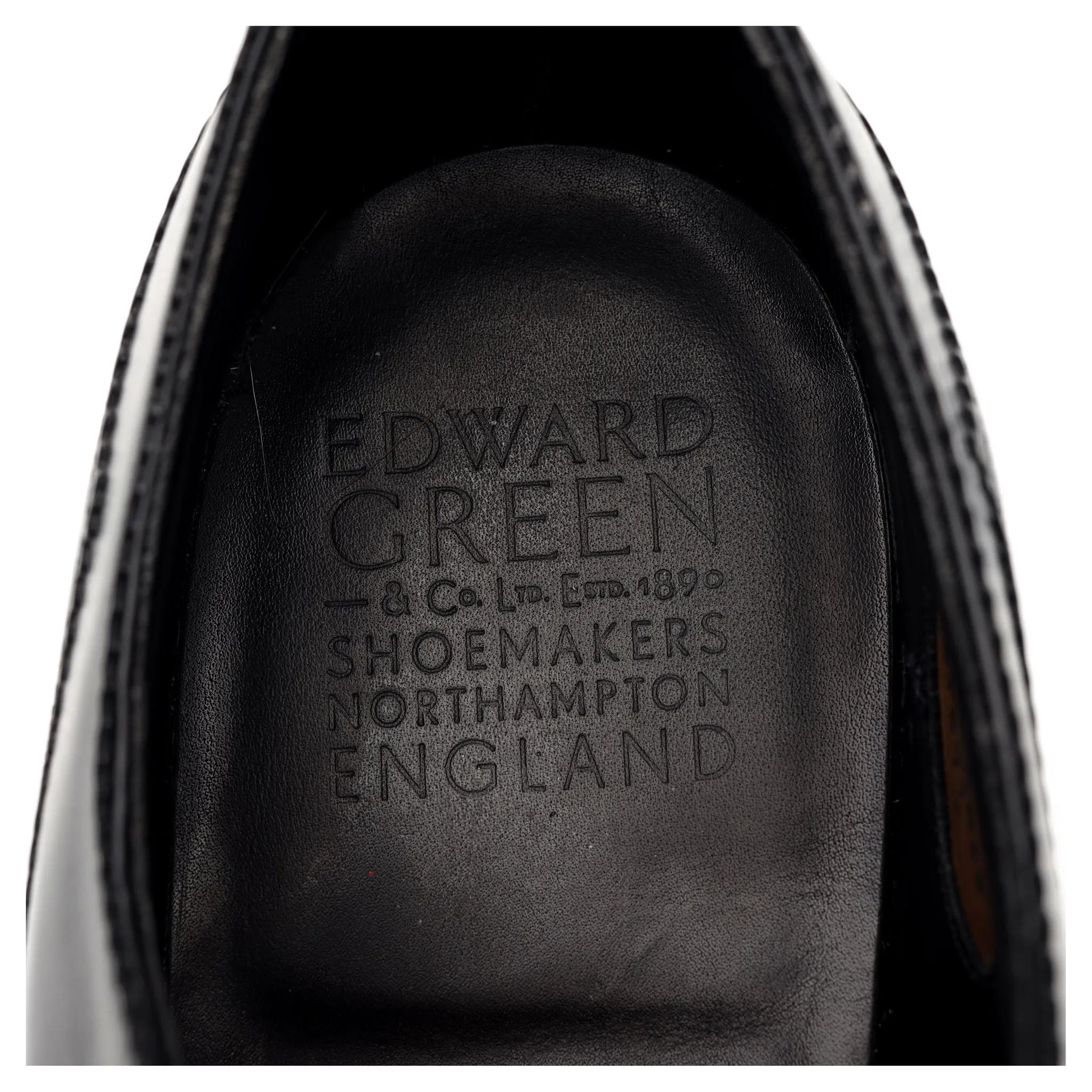 'Saxmundham' Black Leather Oxford UK 10 D