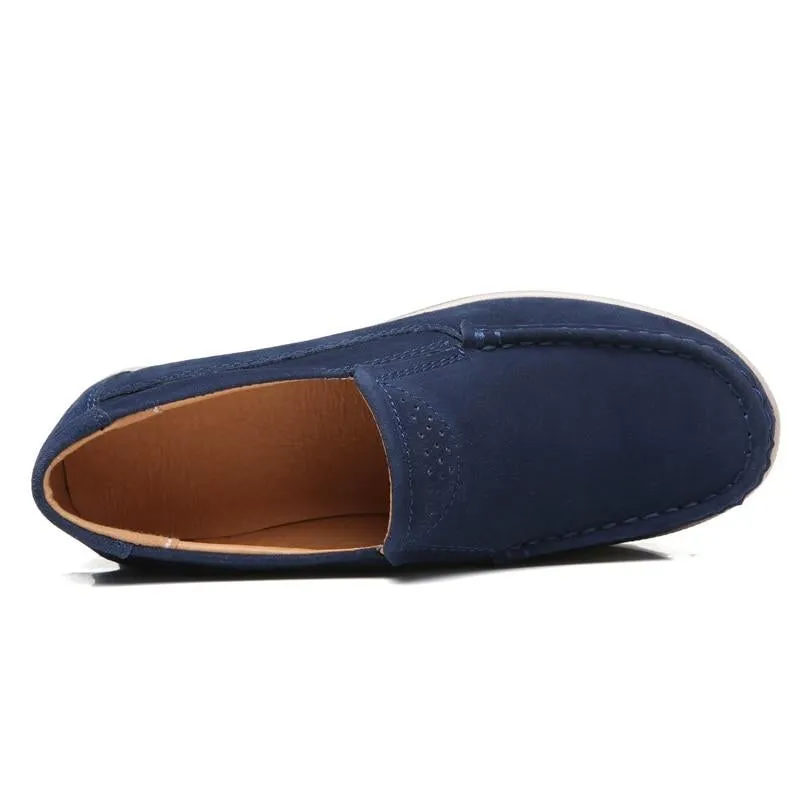Shoes Platform Slip on Flats Loafers Moccasins Hollow Out Casual Shoes
