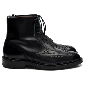 'Skye 3' Black Leather Brogue Boots UK 7 E