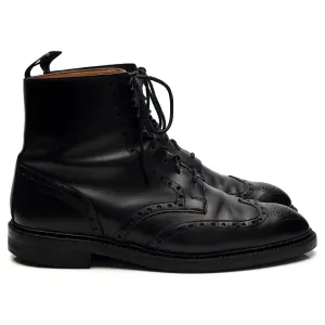 'Skye 3' Black Leather Brogue Boots UK 9.5 E
