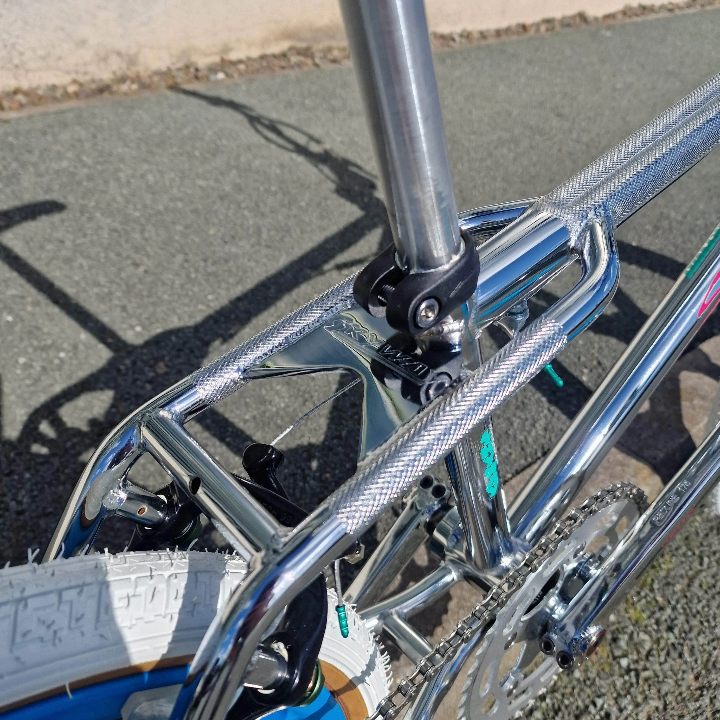 Skyway 2024 Street Beat Bike Chrome / Aqua
