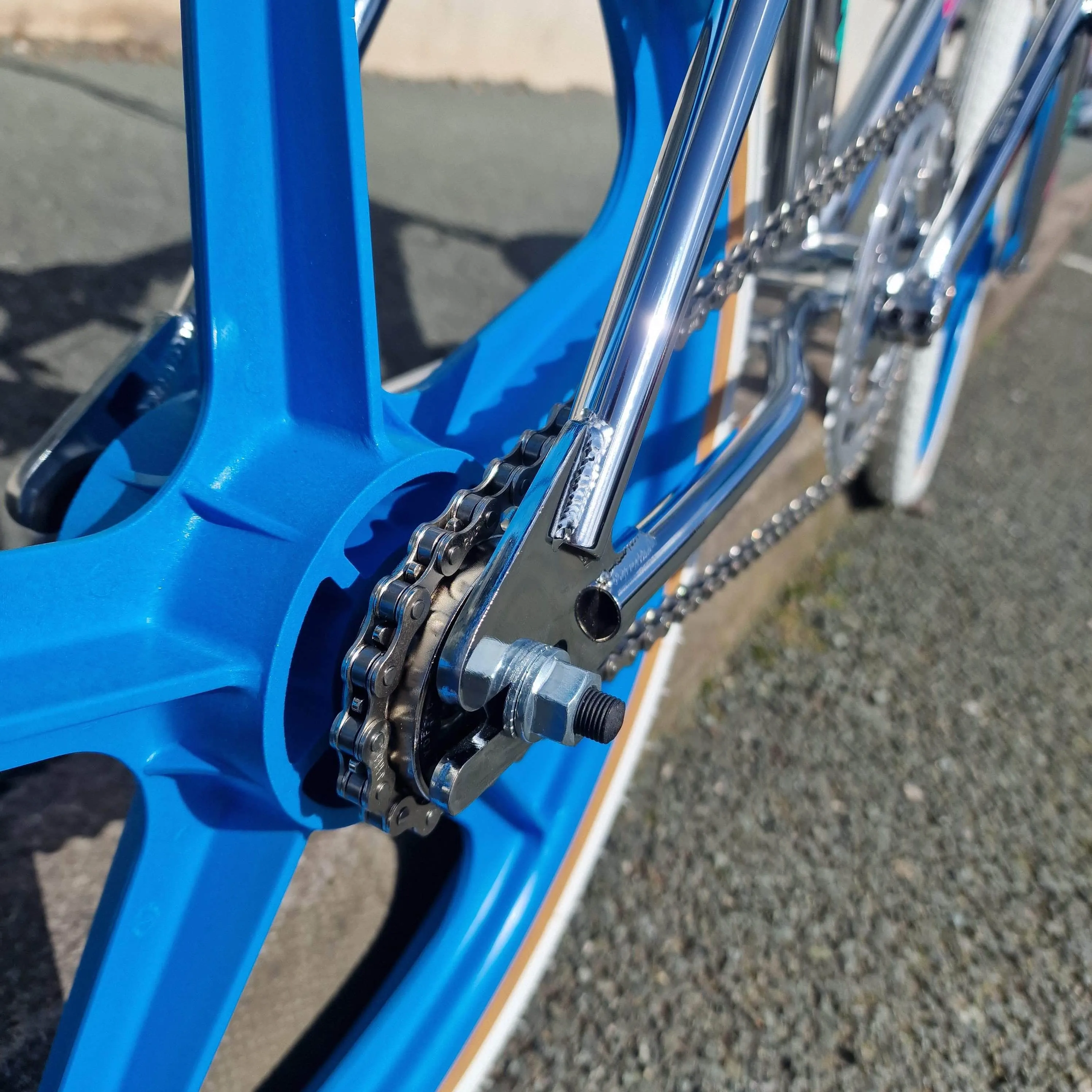 Skyway 2024 Street Beat Bike Chrome / Aqua