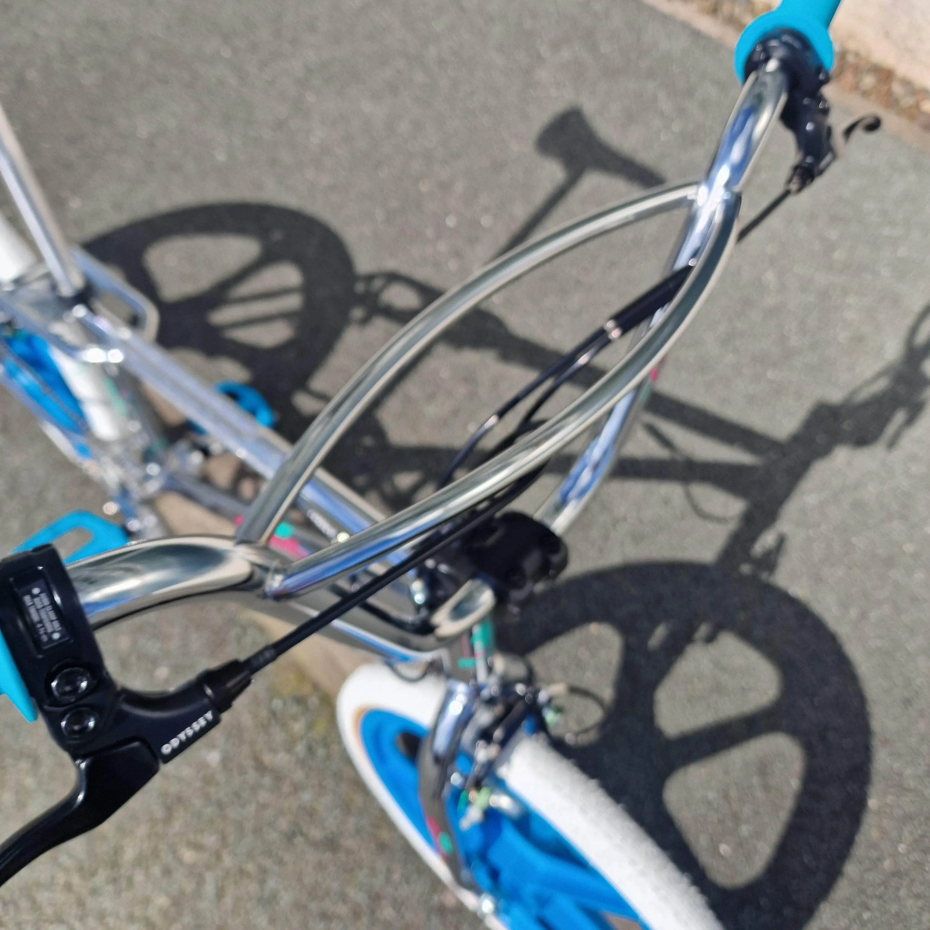 Skyway 2024 Street Beat Bike Chrome / Aqua