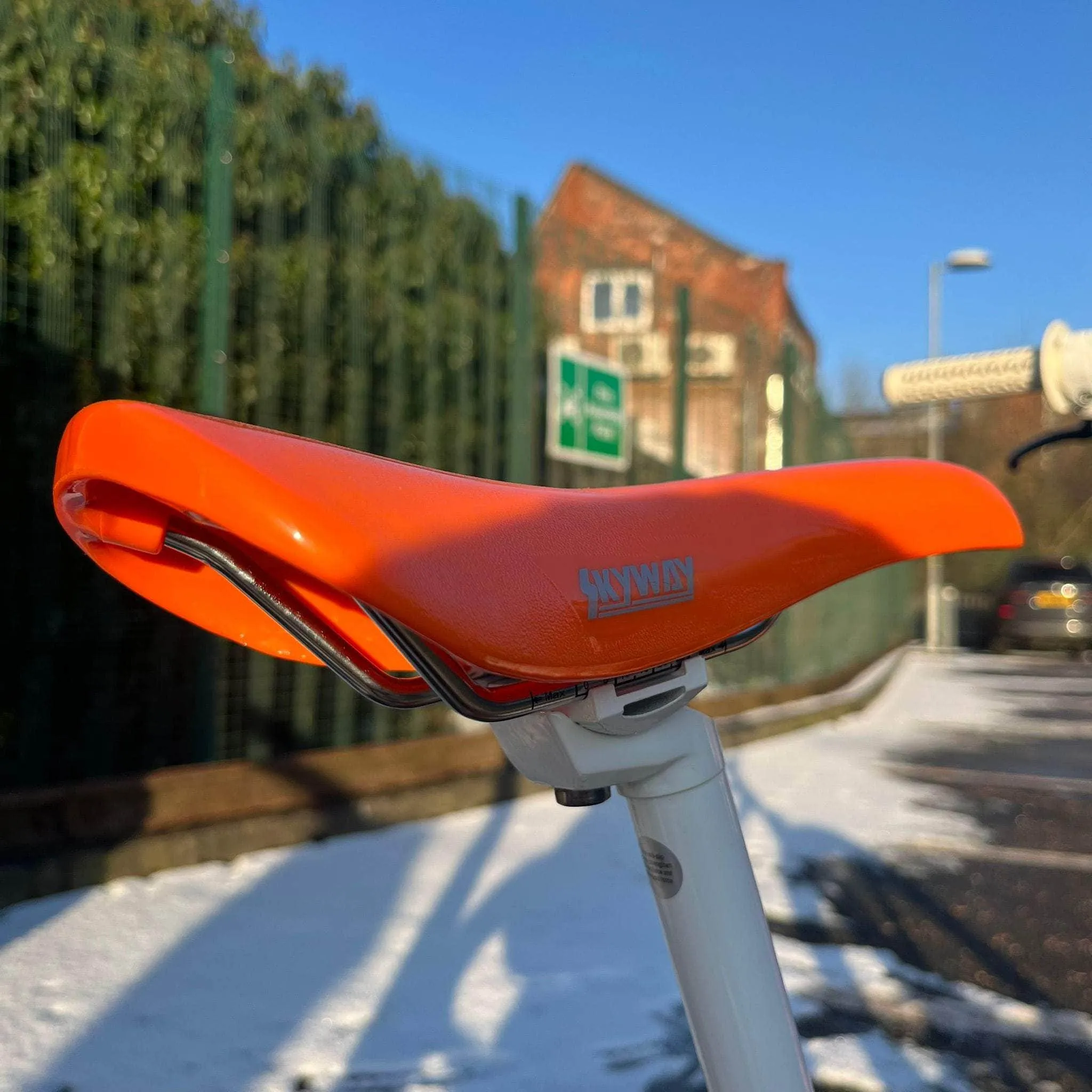 Skyway 2024 Street Beat Custom Bike Orange / White