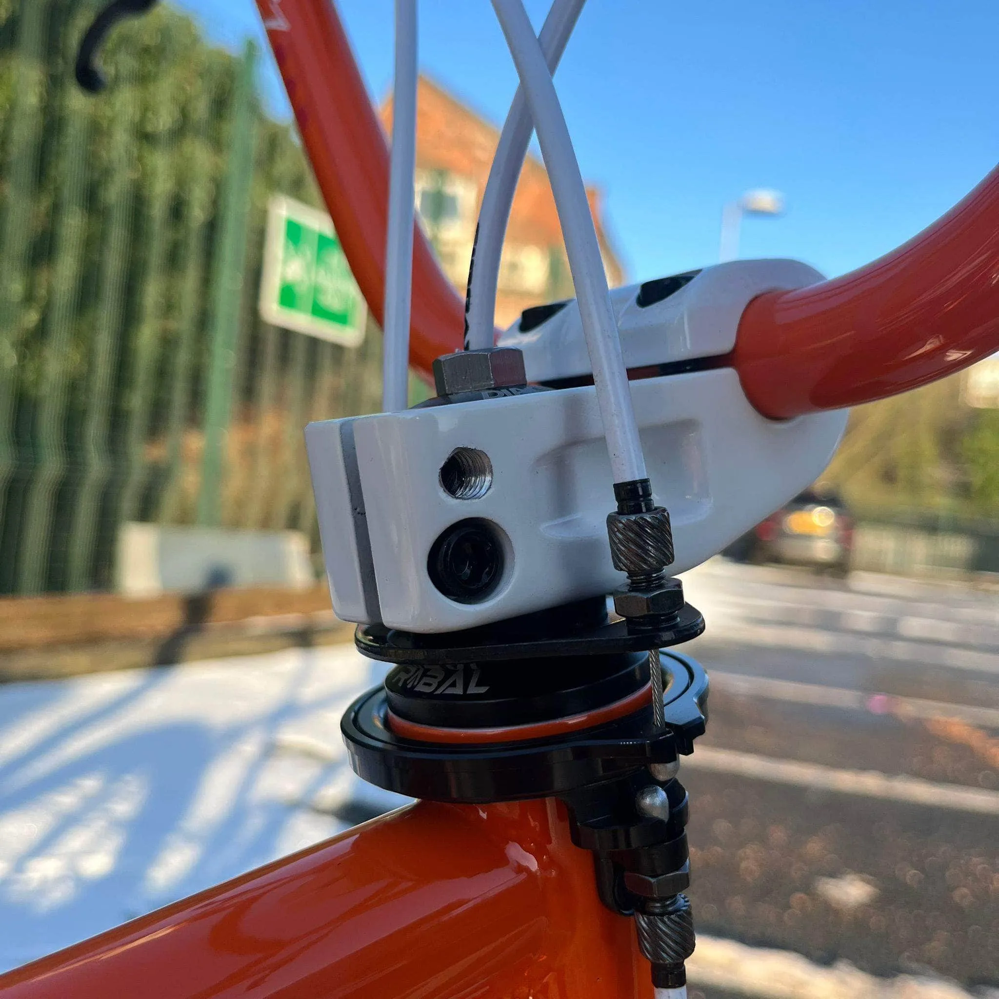 Skyway 2024 Street Beat Custom Bike Orange / White