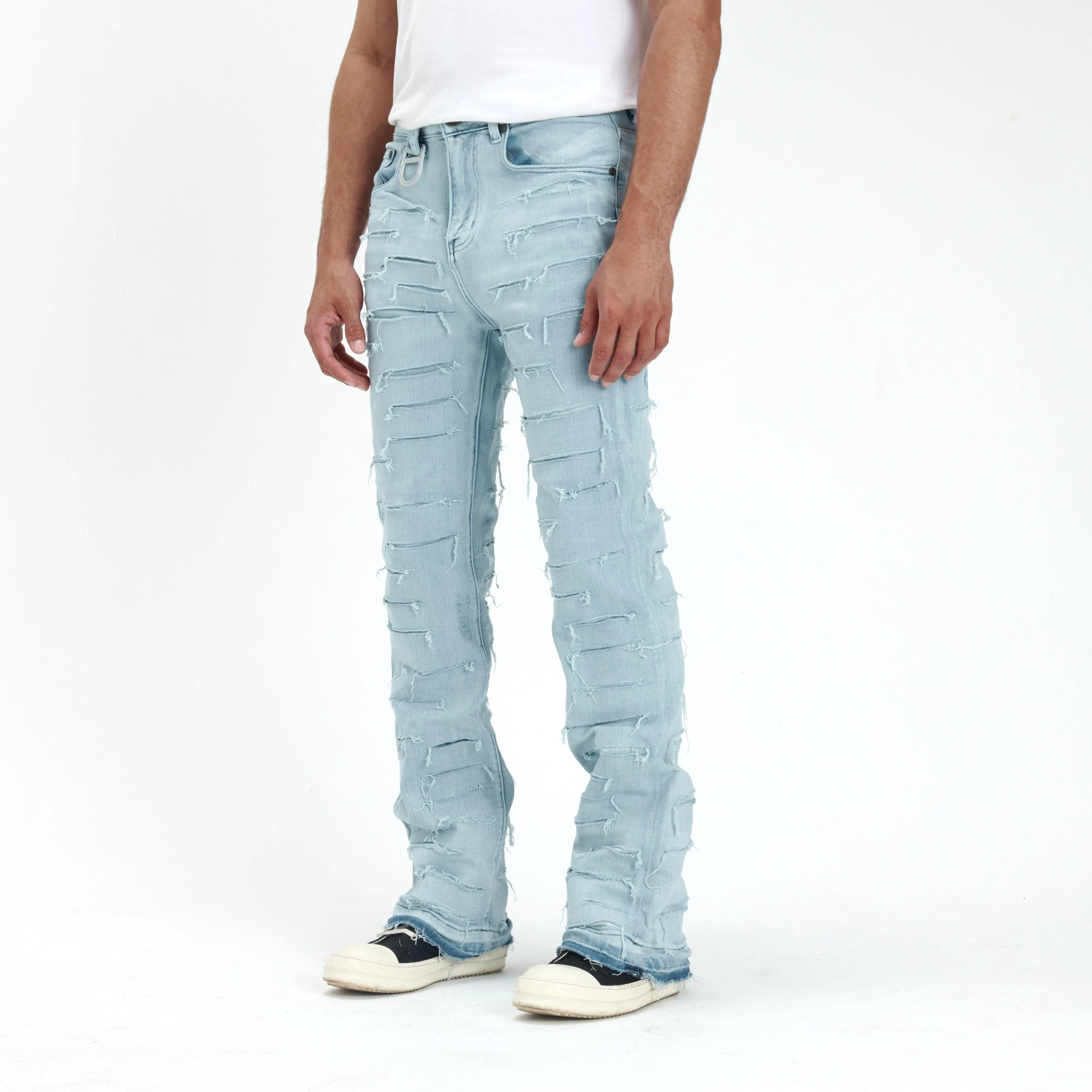 SLASH STACK DENIM (SKY BLUE PASTEL)