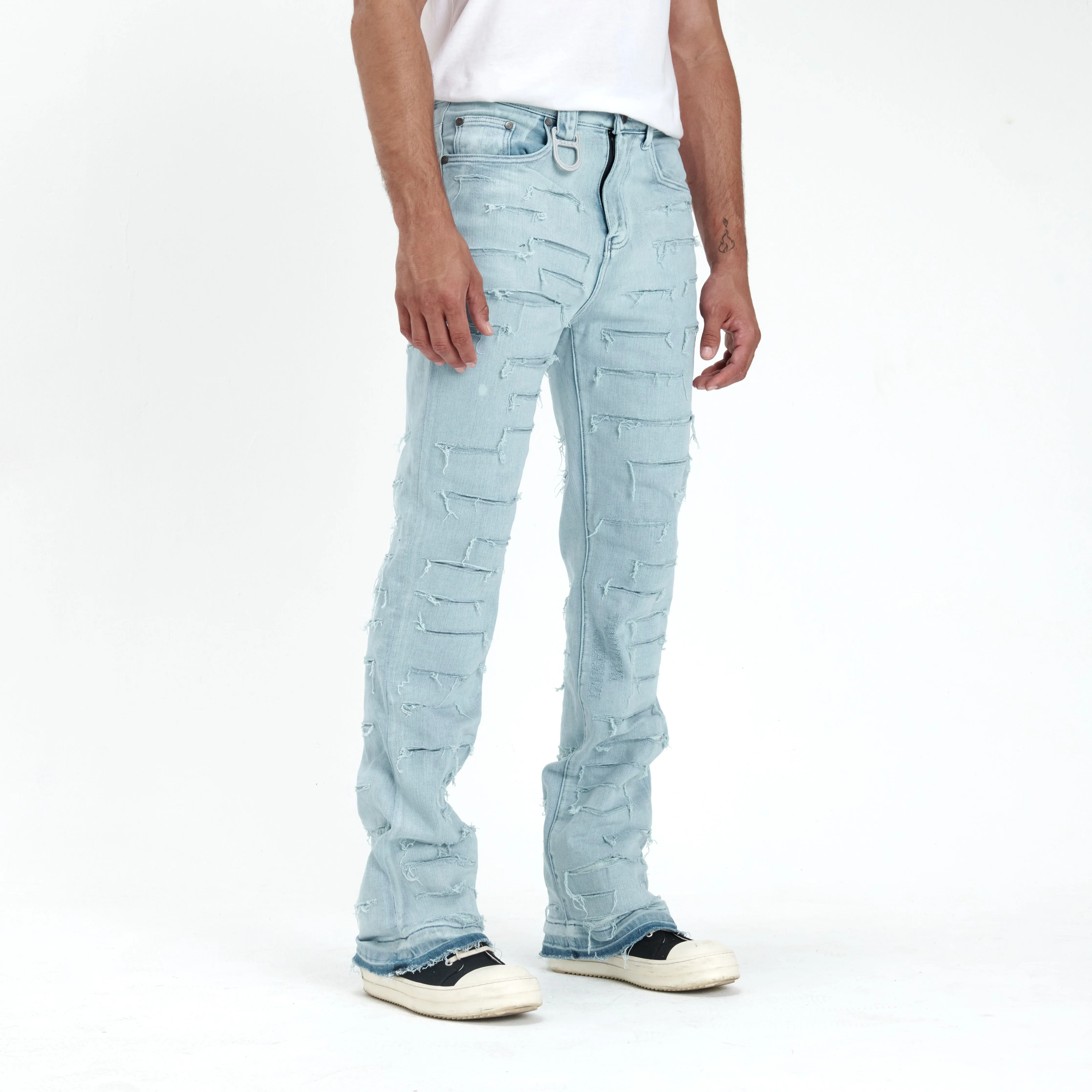 SLASH STACK DENIM (SKY BLUE PASTEL)