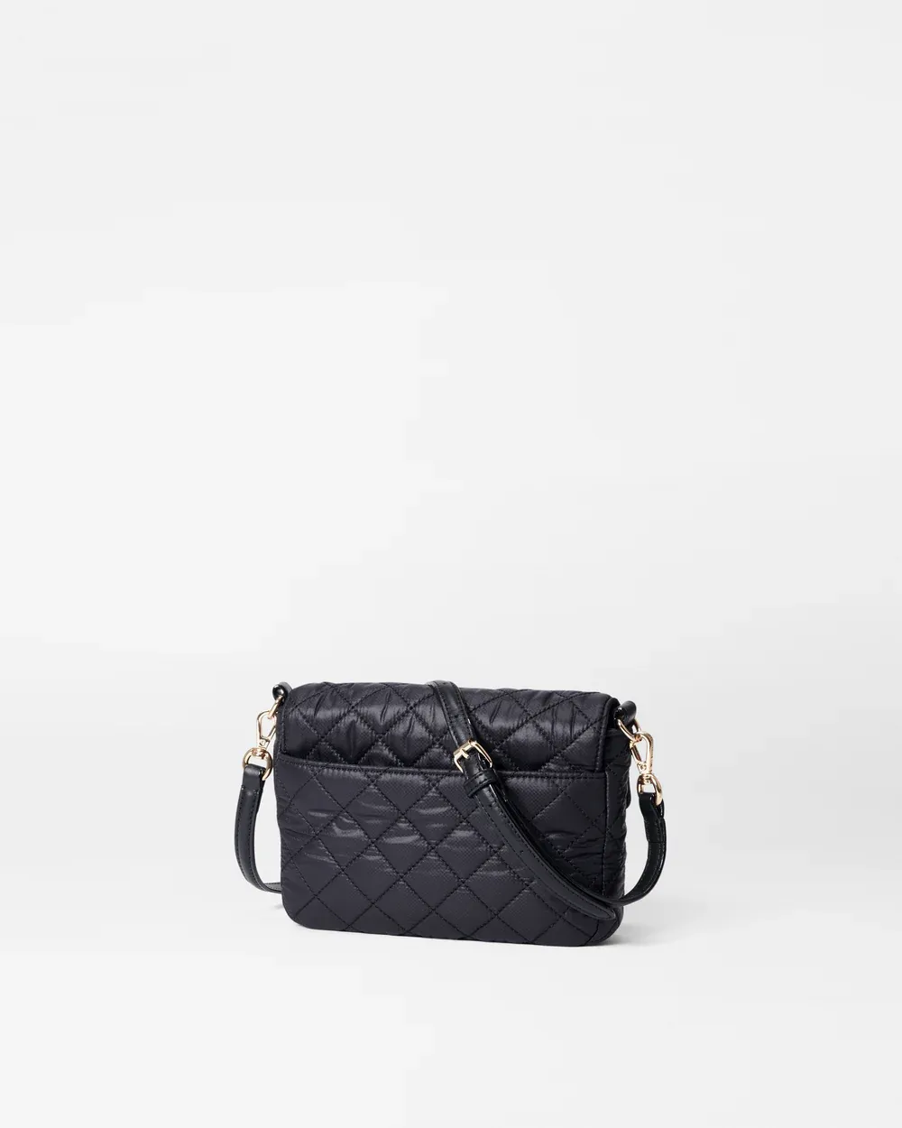 Small Crosby Lock Crossbody | Black